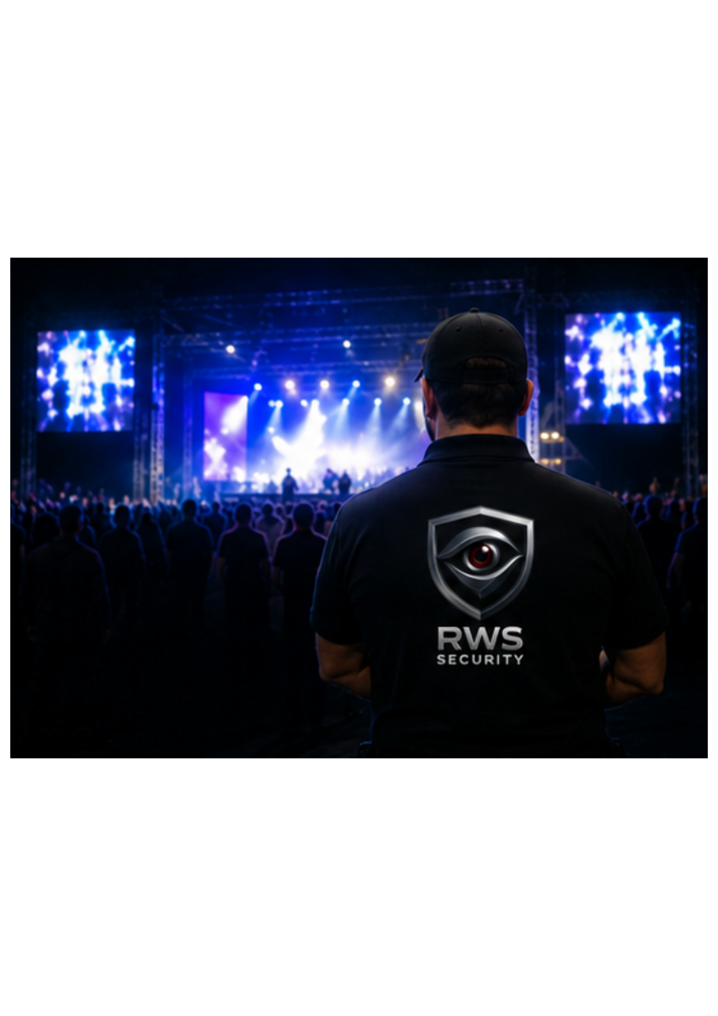 Veranstaltungsschutz durch RWS Security bei einem Konzert